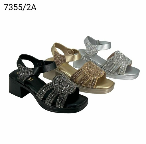 [7355/2A  ] صندل نسائي  7355/2A  36-41   C3