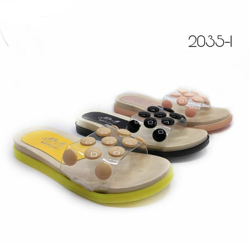 [2035/1] شبشب   2035/1 ملون 37-41شد36  F5