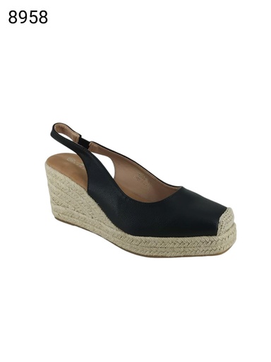 [8958] صندل نسائي 8958  اسود 37-41    C3