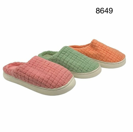 [8649] شبشب منزلي 8649ملون 37-45 شد80   F2