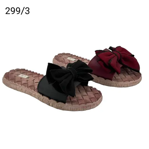 [299/3] شبشب نسائي  299/3  ملون وردات   37-42   شد36   A6