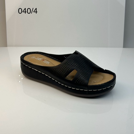 [040/4] شبشب نسائي  040/4  اسود  37-42  F3