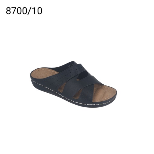 [8700/10] شبشب نسائي  8700/10  اسود  38-42 C4