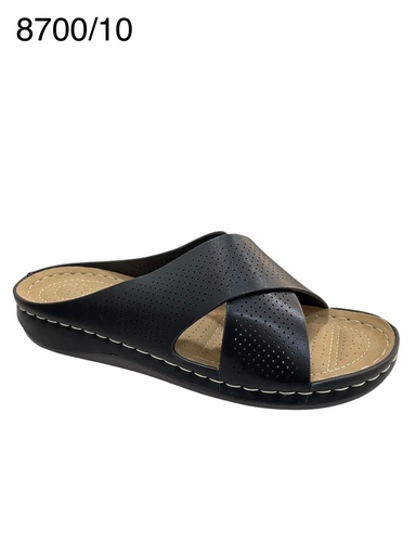[8700/10] شبشب نسائي  8700/10  اسود  38-42 C4
