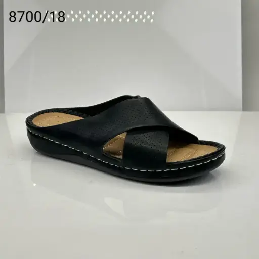 [8700/18] شبشب نسائي  8700/18  اسود    38-43   