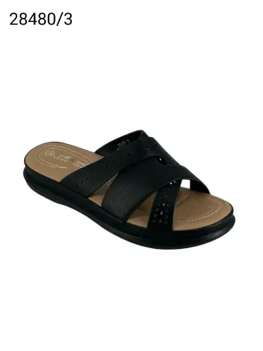 [28480/3] شبشب 28480/3 اسود37-41 B6