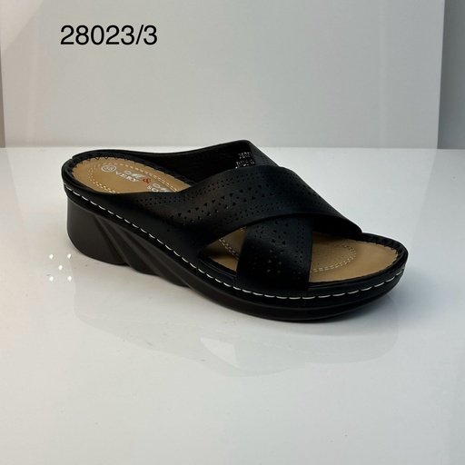 [28023/3] شبشب 28023/3 اسود 37-41 C4