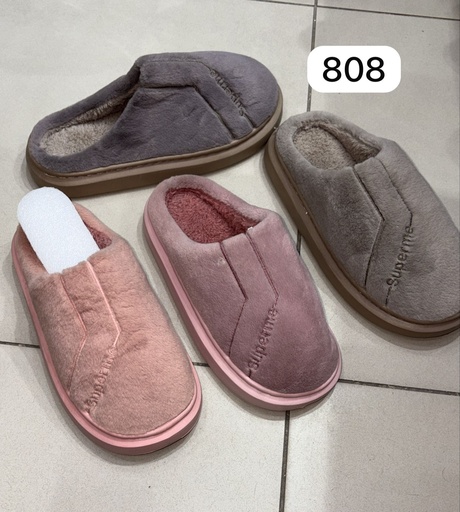 [808] شبشب منزلي808ملون38-45 شد90   C2