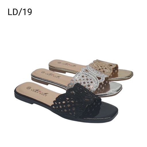 [LD/19] شبشب كرستال نسائي LD/19  37-41  C3