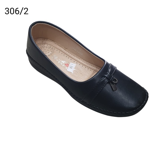 [306/2] جزمة نسائي  306/2  اسود  38-43   A3 