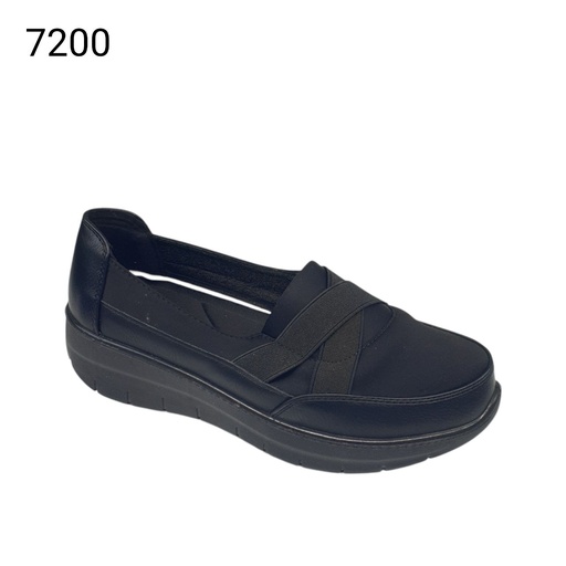 [7200] شبشب نسائي 7200  38-43 اسود E6