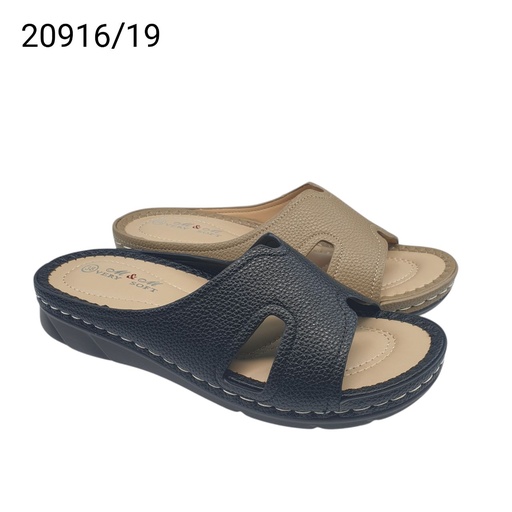 [20916/19] شبشب نسائي 20916/19  اسود 38-43 