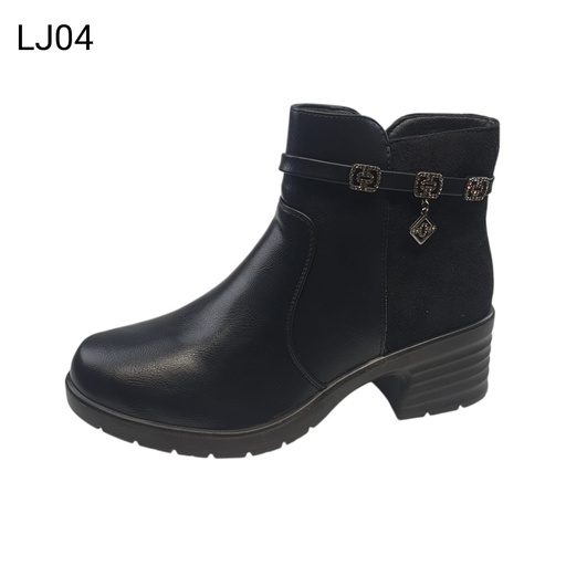 [LJ/4] بوت نسائي  LJ04  اسود    37-42 C3