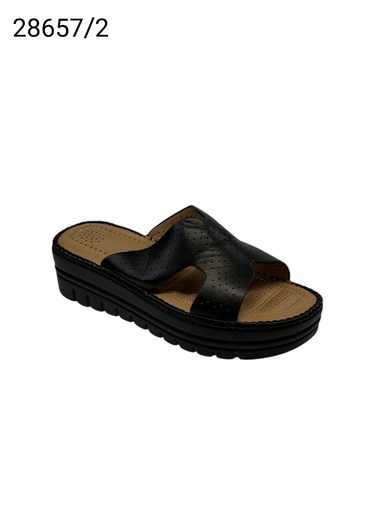 [28657/2] شبشب نسائي  28657/2  اسود    37-42  