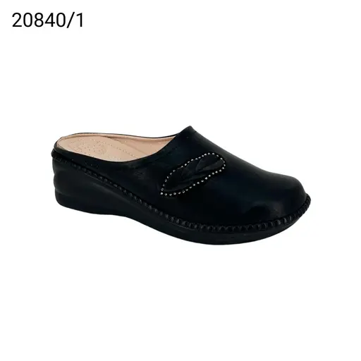 [20840/1] سابو  37-41 20840/1  اسود ارضيةبيج عريض    B6