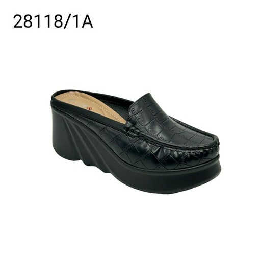 [28118/1A] سابو نسائي  28118/1A  اسود    36-41      C5