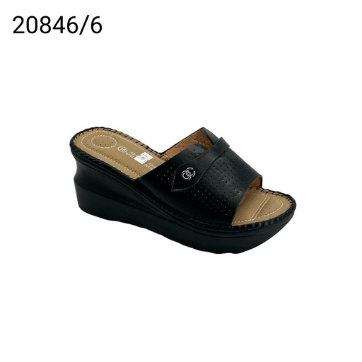 [20846/6] شبشب حديد20846/6  اسود37-41   C5