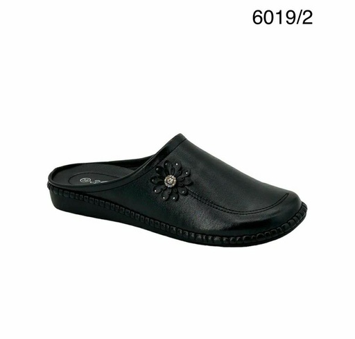 [6019/2] سابو نسائي  6019/2  اسود وردة   38-43      D5