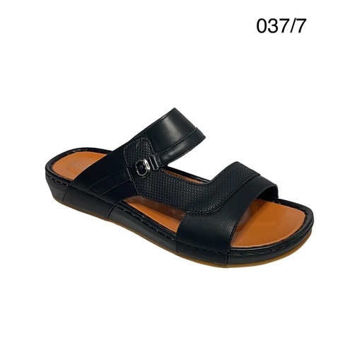 [037/7] شبشب رجالي  037/7  اسود    40-45      E4