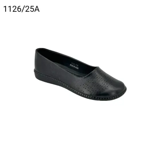 [1126/25A] جزمة نسائي  1126/25A  اسود    38-43      A4