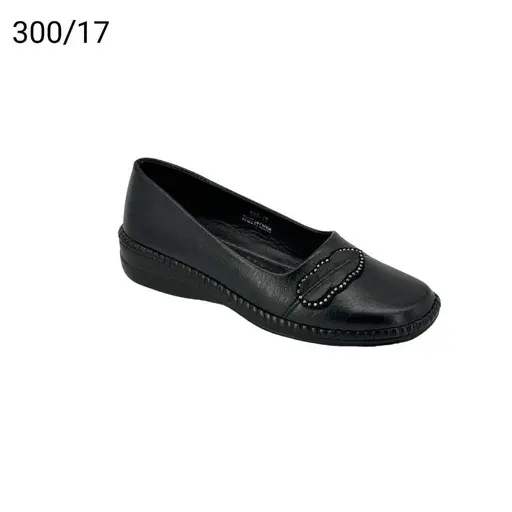 [306/17] جزمة نسائي  306/17  اسود    36-41      E3