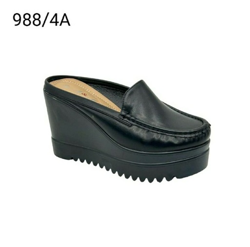 [988/4A] سابو نسائي  988/4A  اسود    36-41      C4