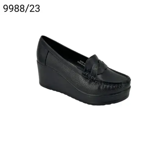 [9988/23] جزمة نسائي  9988/23  اسود    36-41      E2