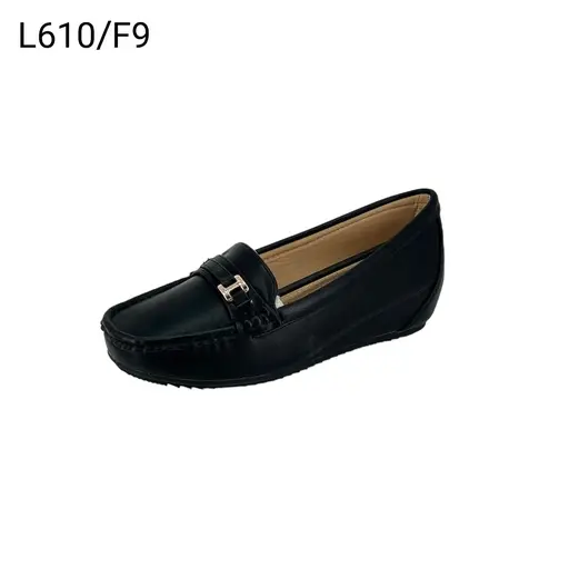 [L610/F9] جزمة نسائي  L610/F9  اسود    37-42      A4