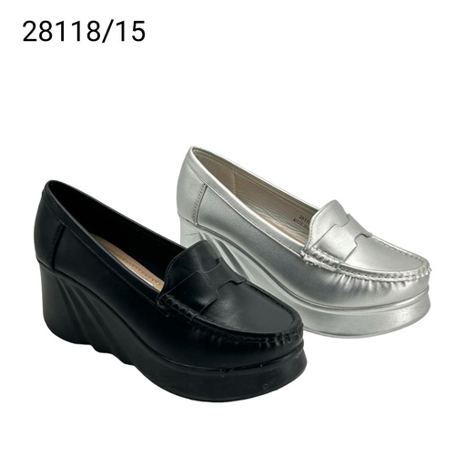 [28118/15] جزمة نسائي  28118/15  اسود    37-41      A5