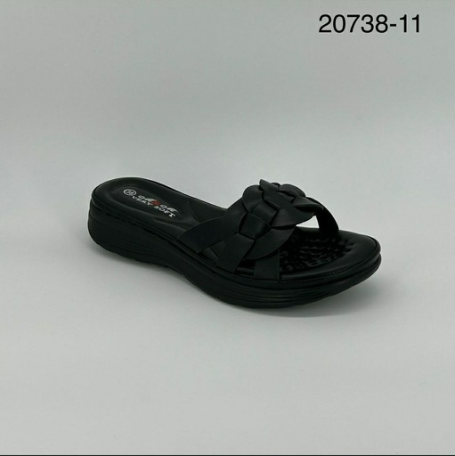 [20738/11] شبشب نسائي  20738/11  اسود    37-41      A5