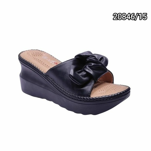 [20846/15] شبشب نسائي  20846/15  اسود    37-41      A5