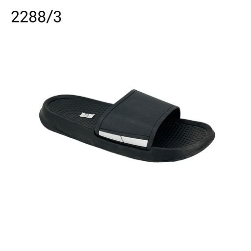 [2288/3] بلستك رجالي  2288/3  اسود    40-45   شد24   A6